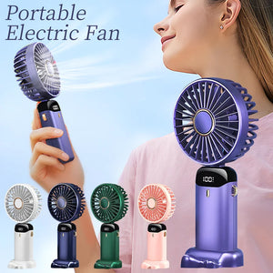 CoolBreeze™ Flex – Foldable Neck Hanging Fan with 5-Speed Air Boost