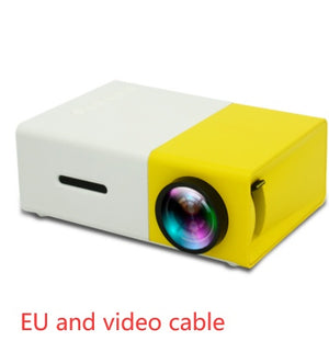CineLite™ YG300 – Mini HD LED Portable Projector for Home Theater