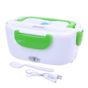 HeatMate™ – Electric Heated Lunch Box with Stainless Steel Food Warmer