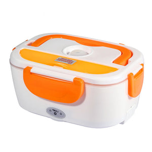 HeatMate™ – Electric Heated Lunch Box with Stainless Steel Food Warmer