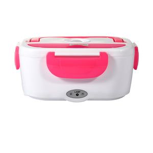HeatMate™ – Electric Heated Lunch Box with Stainless Steel Food Warmer