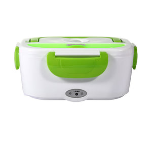 HeatMate™ – Electric Heated Lunch Box with Stainless Steel Food Warmer