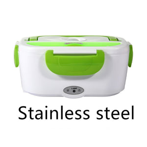 HeatMate™ – Electric Heated Lunch Box with Stainless Steel Food Warmer