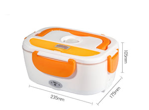HeatMate™ – Electric Heated Lunch Box with Stainless Steel Food Warmer