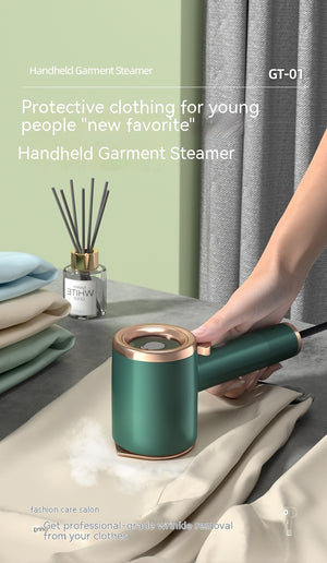 SteamMate™ Mini – Portable Handheld Garment Steamer for Wrinkle-Free Confidence Anywhere