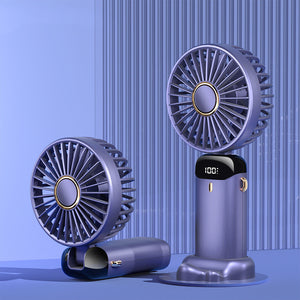 CoolBreeze™ Flex – Foldable Neck Hanging Fan with 5-Speed Air Boost