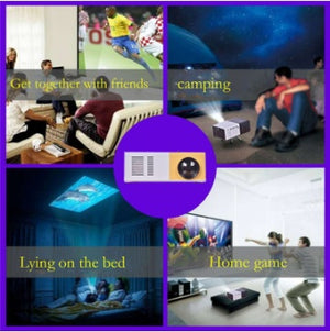 CineLite™ YG300 – Mini HD LED Portable Projector for Home Theater