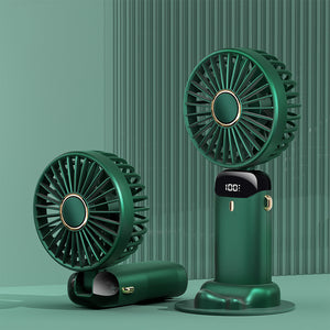 CoolBreeze™ Flex – Foldable Neck Hanging Fan with 5-Speed Air Boost