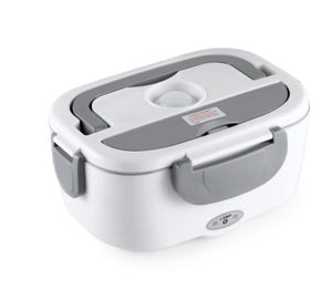 HeatMate™ – Electric Heated Lunch Box with Stainless Steel Food Warmer