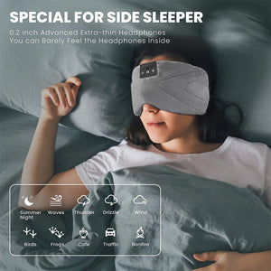 DreamTune™ Mask – Bluetooth Sleep Eye Mask with Soothing White Noise