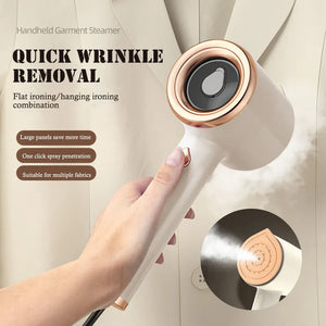 SteamMate™ Mini – Portable Handheld Garment Steamer for Wrinkle-Free Confidence Anywhere